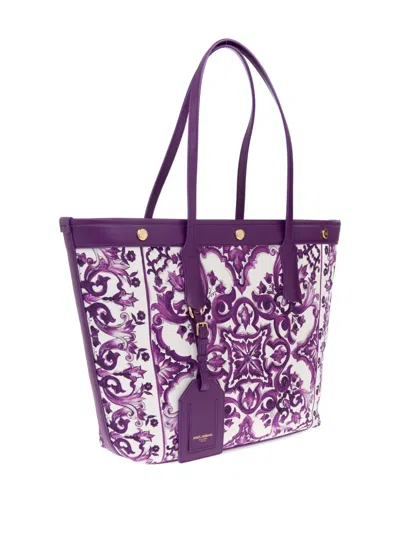 Dolce & Gabbana Majolica-print Tote Bag