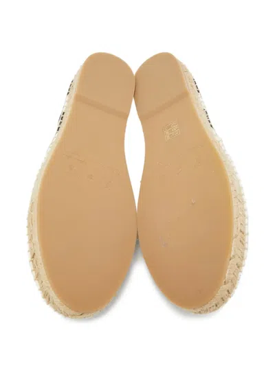 Pre-owned Off-white Striped Canvas Espadrilles