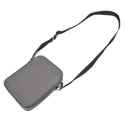 Pre-owned Burberry Gray Leather Shoulder Bag ()