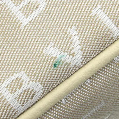 Pre-owned Bvlgari Cream Light Beige Canvas Leather Pochette Shoulder Bag ()