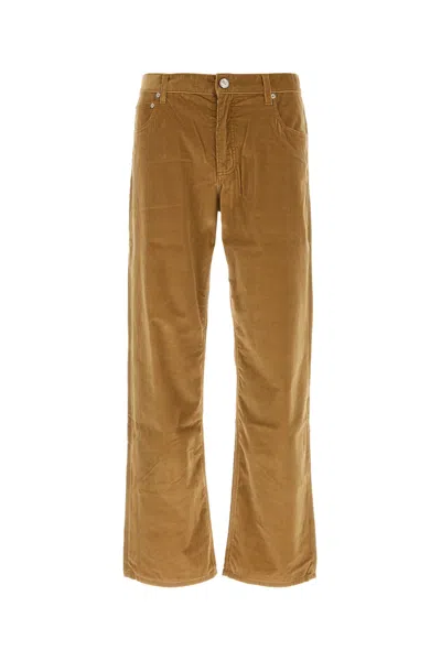 Etro Corduroy Trousers With Front And Back Pockets