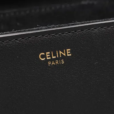 Pre-owned Celine Black Leather Shoulder Bag ()