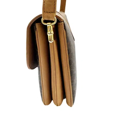 Pre-owned Celine Brown Pvc Shoulder Bag ()
