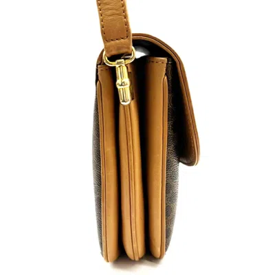 Pre-owned Celine Brown Pvc Shoulder Bag ()