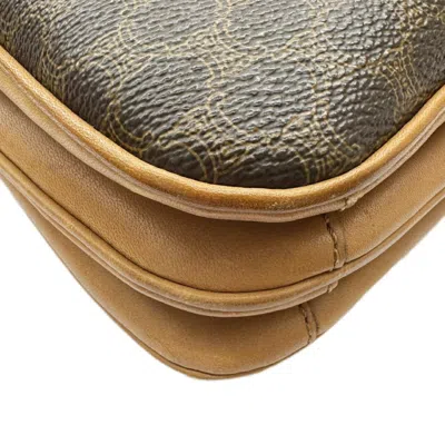 Pre-owned Celine Brown Pvc Shoulder Bag ()