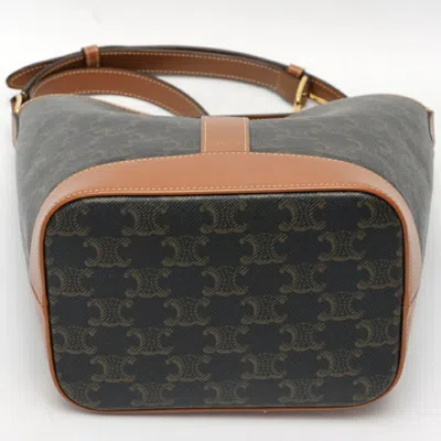 Pre-owned Celine Canvas Leather Shoulder Bag ()
