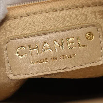 Pre-owned Chanel Beige Leather Tote Bag ()