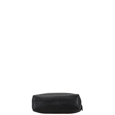 Pre-owned Chanel Black Grained Calfskin Shoulder Bag Tote Bag ()