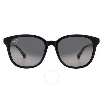 Maui Jim Ku'ikahi Neutral Grey Square Unisex Sunglasses Gs647-14a 55