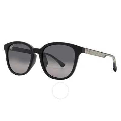 Maui Jim Ku'ikahi Neutral Grey Square Unisex Sunglasses Gs647-14a 55