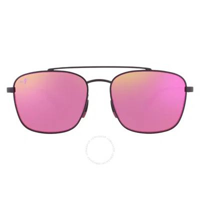Maui Jim Piwai Maui Sunrise Navigator Ladies Sunglasses P645-02a 58