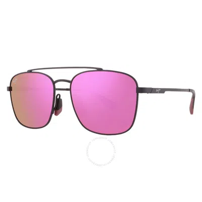 Maui Jim Piwai Maui Sunrise Navigator Ladies Sunglasses P645-02a 58