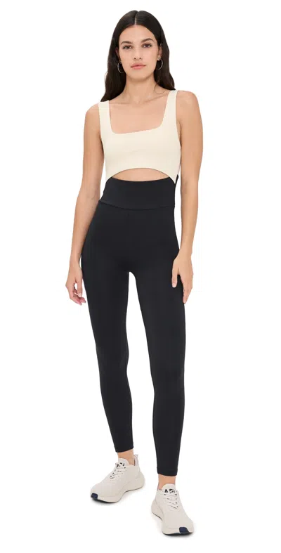 Strut This The Miller Jumpsuit Shell/black