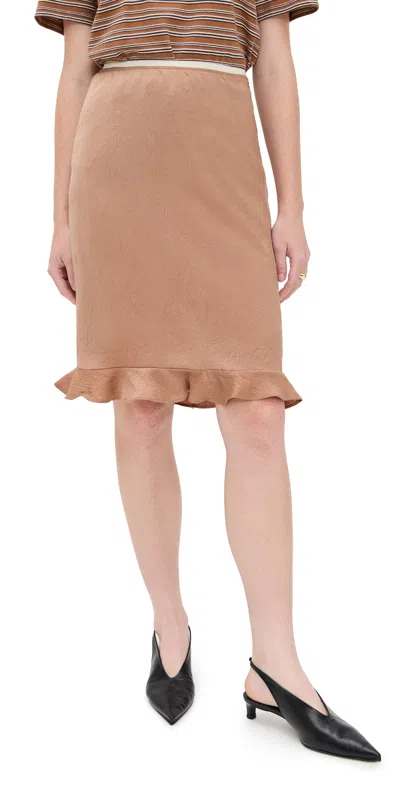 Baum Und Pferdgarten Sesse Skirt Cinnamon Swirl In Brown