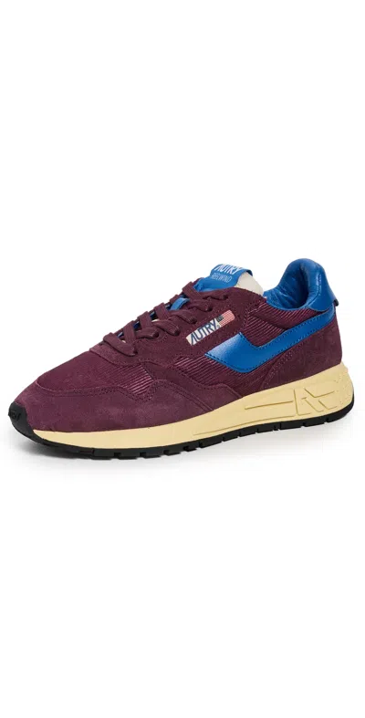 Autry Reelwind Low Sneakers Suede/mesh Taupe/vicbl