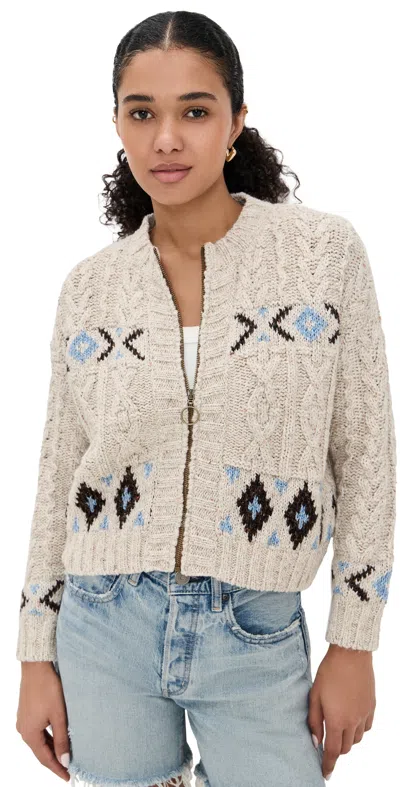 The Great The Cavern Cardigan Oat