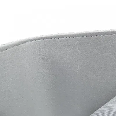 Pre-owned Chanel Silver Grained Calfskin Coin Purse/coin Case ()