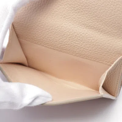 Pre-owned Chloé Pink Leather Wallet (tri-fold) ()