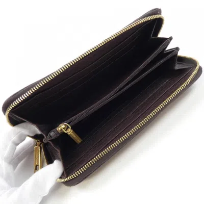 Pre-owned Dolce & Gabbana Beige Black Long Wallet (bi-fold) ()