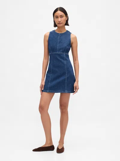 Gap Denim Mini Shift Dress
