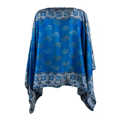 Maliparmi Malìparmi Printed Silk Poncho