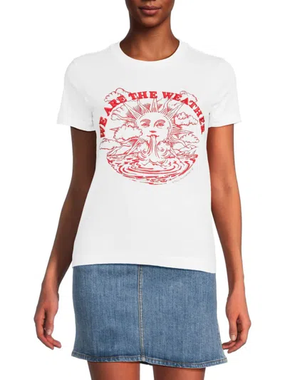 Stella Mccartney Women's Sun Graphic Print Cotton T-shirt