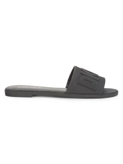 Dkny Women's Wilow Logo Flat Sandals