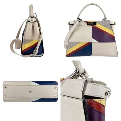 Pre-owned Fendi Multi-color Leather Handbag Shoulder Bag ()