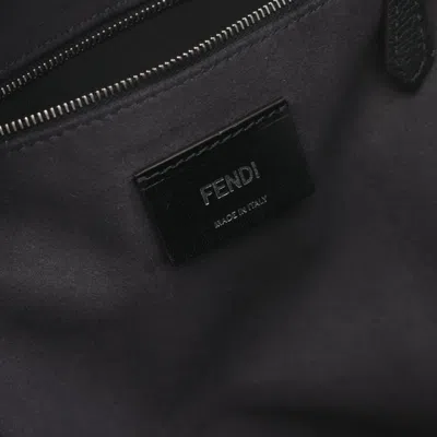 Pre-owned Fendi Navy Leather Backpack ()