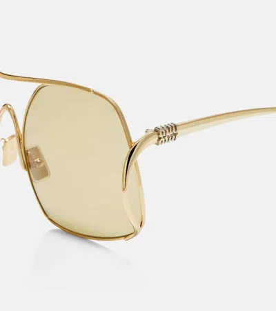 Miu Miu Miu Ombre Square Sunglasses
