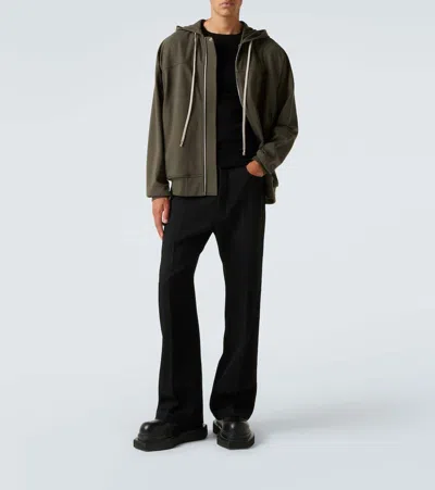 Rick Owens Cotton Jersey Hoodie