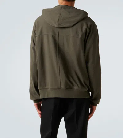 Rick Owens Cotton Jersey Hoodie