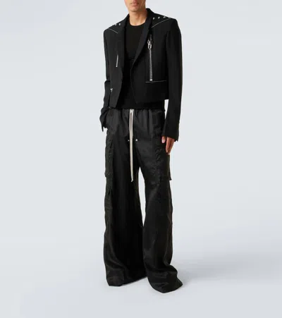 Rick Owens Cargobelas Twill Cargo Pants