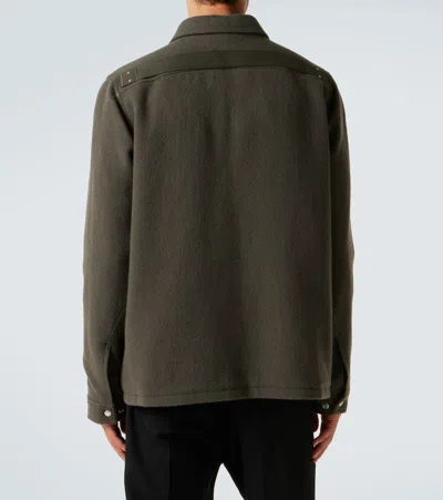 Rick Owens Brad Virgin Wool Jacket