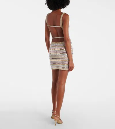 Jenny Packham Nancy Embellished Minidress