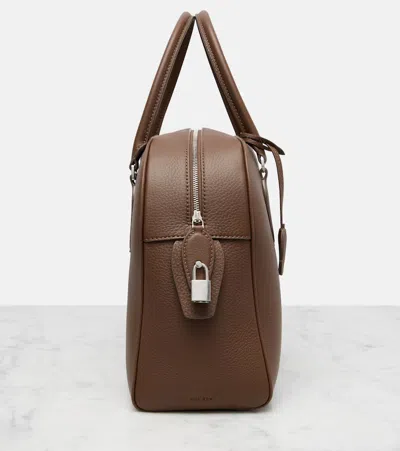 The Row India 12 Medium Leather Tote Bag