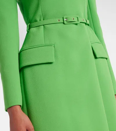 Emilia Wickstead Kalonice Wool Crêpe Midi Dress
