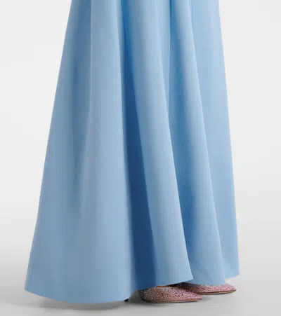 Emilia Wickstead Malinda Wool Crêpe Gown