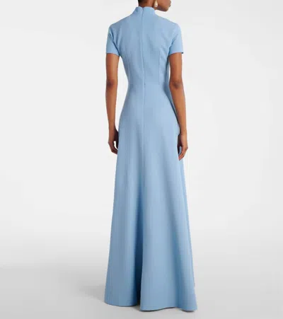 Emilia Wickstead Malinda Wool Crêpe Gown