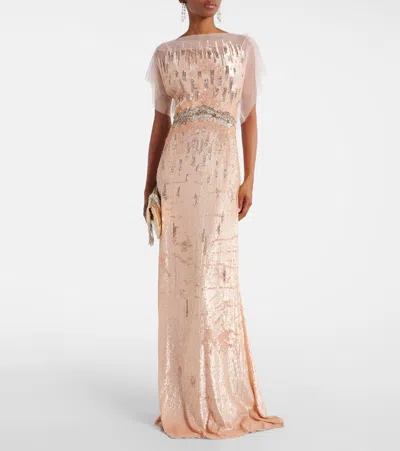 Jenny Packham Bonnie Embellished Gown