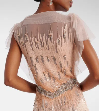 Jenny Packham Bonnie Embellished Gown