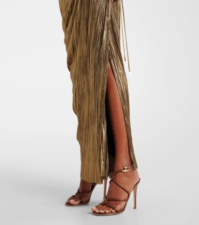 Maria Lucia Hohan Amisha Cutout Silk Tulle Corset Gown
