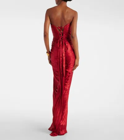 Maria Lucia Hohan Kiera Silk Tulle Corset Gown