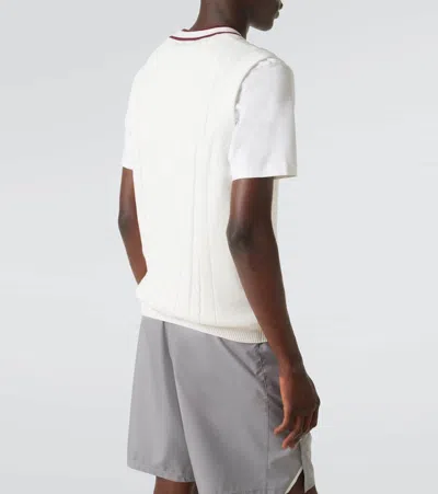 Brunello Cucinelli Cable-knit V-neck Vest