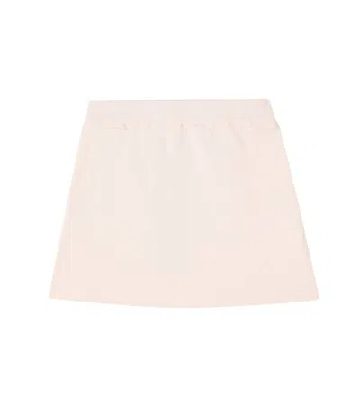 Dolce & Gabbana Dg Sequined Cotton Skirt In Pink