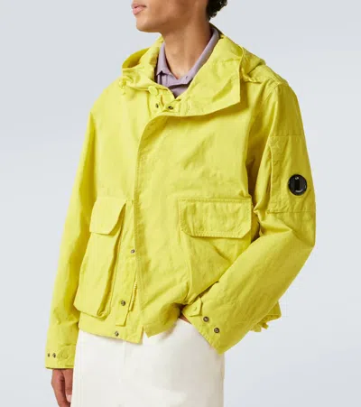 C.p. Company C. P. Company Twill Jacket In Yellow