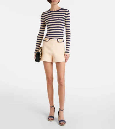 Valentino Rockstud Double 105 Espadrille Wedges
