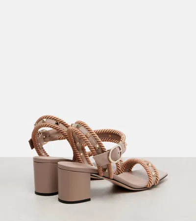 Valentino Rockstud Torchon 60 Leather Sandals