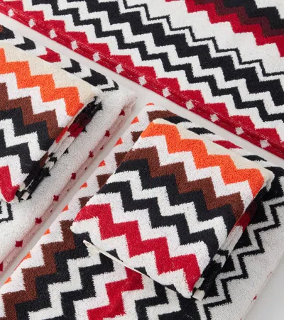 Missoni Zigzag Set Of 5 Cotton Terry Towels