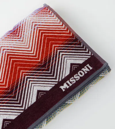 Missoni Marea Zig Zag Cotton Beach Towel